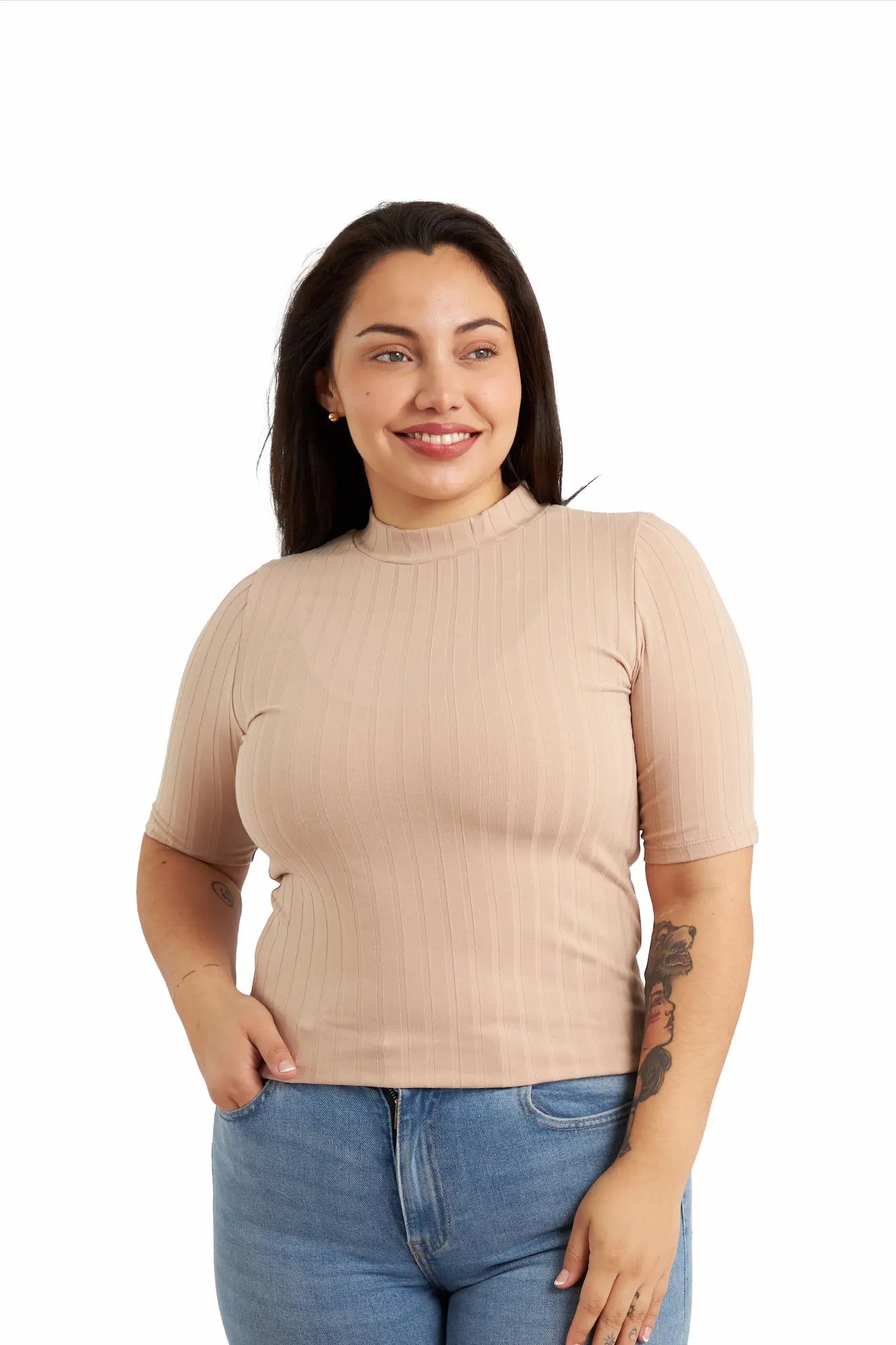 Top Angela Plus M/Corta