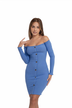 Vestido Ale M/Larga - VDK5028