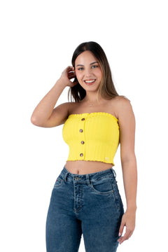 Top Abril Strapless - VDK5464