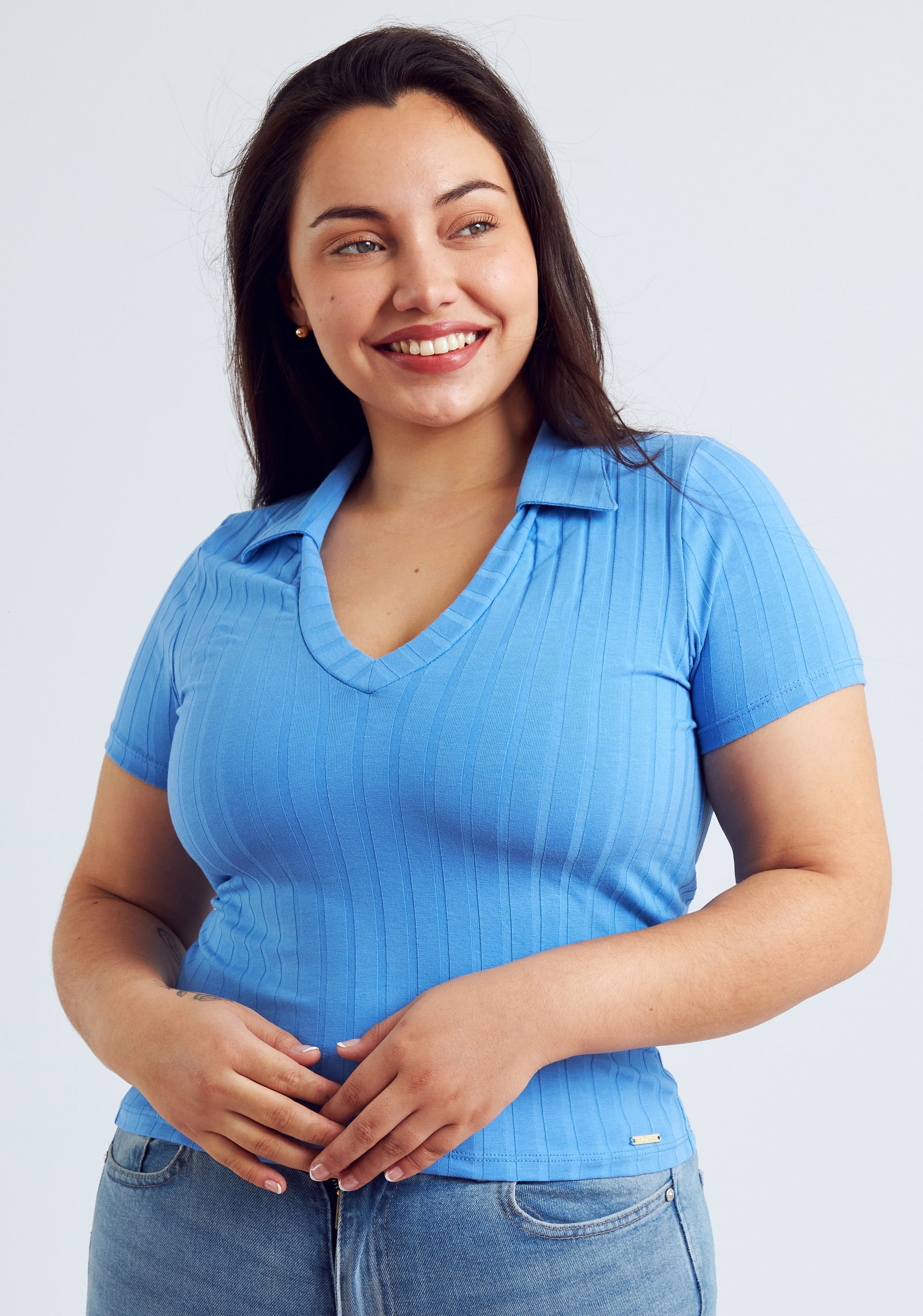 Top Fabiana Plus M/Corta