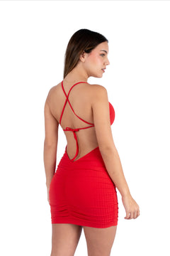 Vestido Monique Tiras - VDK5899