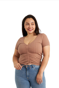 Top Anna Plus M/Corta - VDK6003