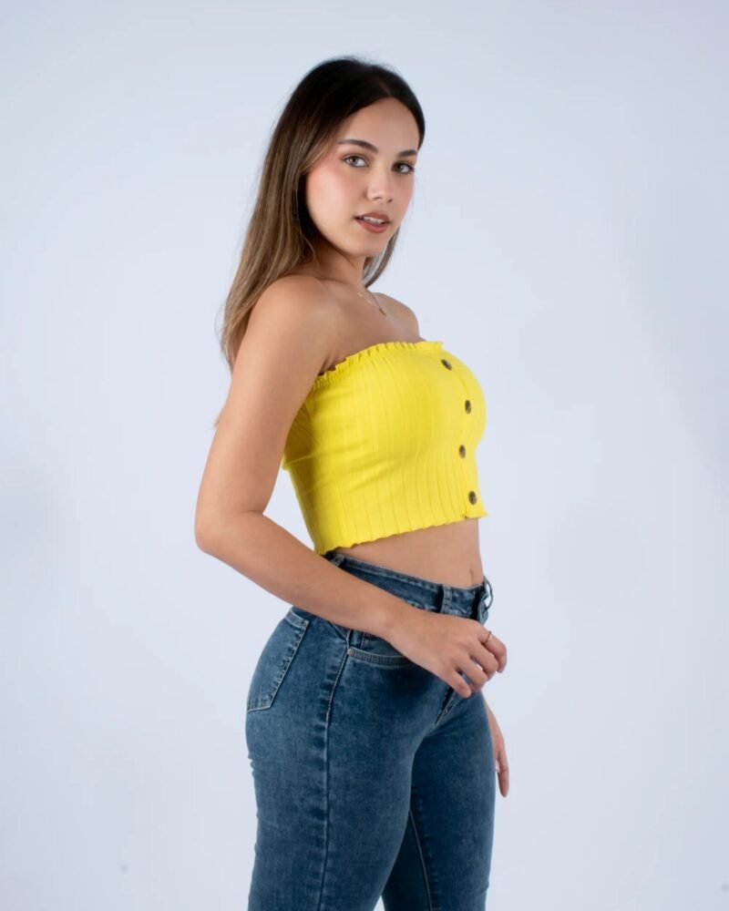 Top Abril Strapless - Imagen 2