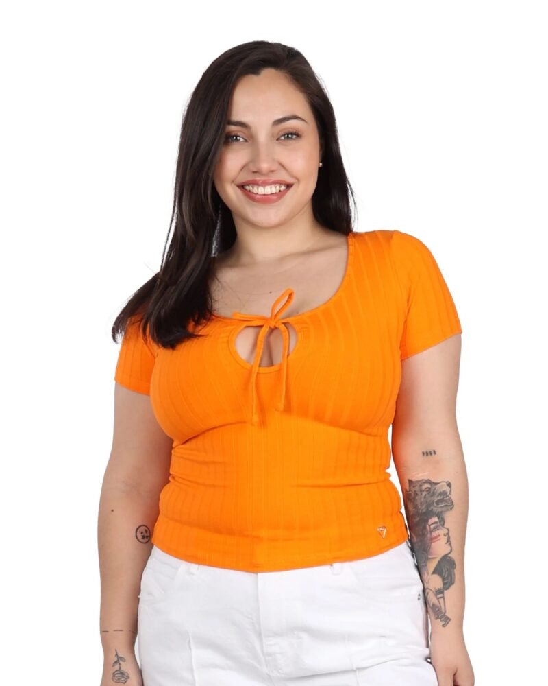 Top Paula Plus M/Corta