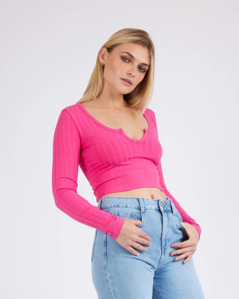 Top Celeste M/Larga - Imagen 4
