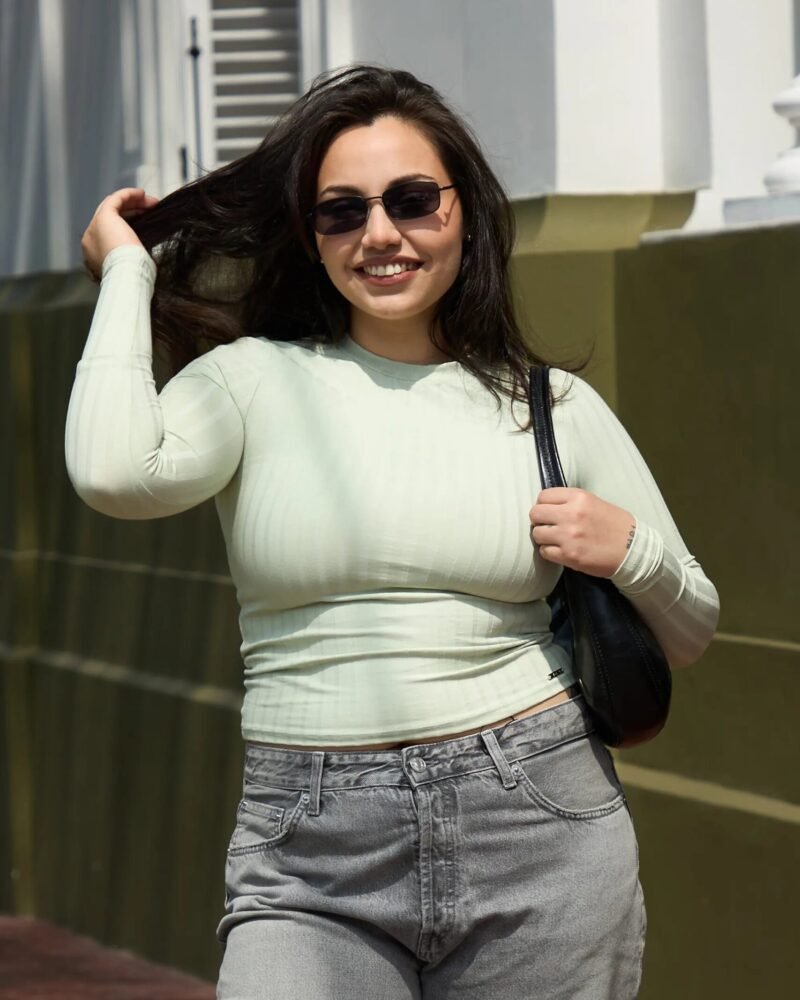 Top Margot Plus M/Larga